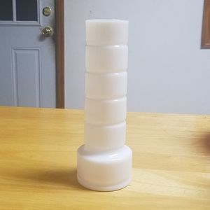 Retro Milk Glass Vase